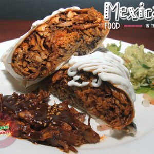 Super Burrito POLLO CON MOLE